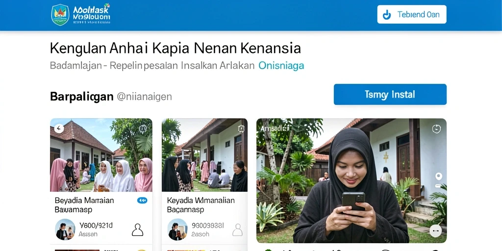 Tampilan antarmuka pengguna yang intuitif.
