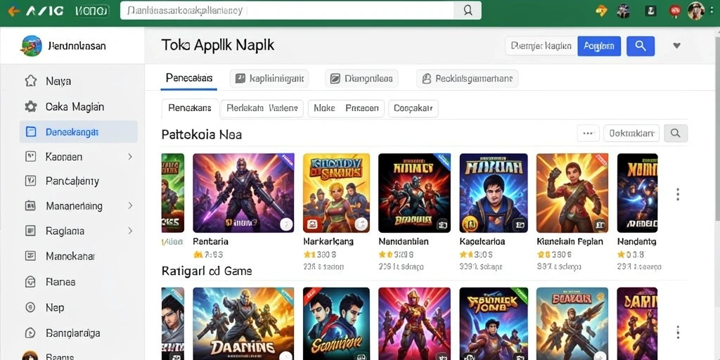 Screenshot menunjukkan momen aksi mendebarkan.