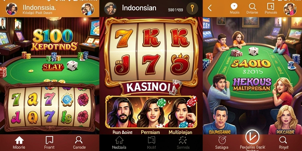Tampilan antarmuka yang modern dan user-friendly.