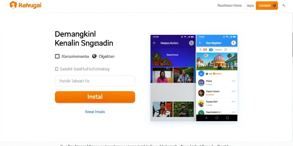 Tampilan antarmuka pengguna yang menarik.