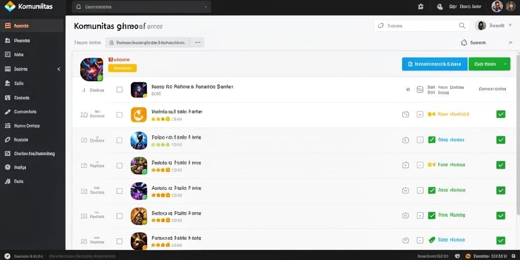 Screenshot menunjukkan berbagai permainan slot yang tersedia.