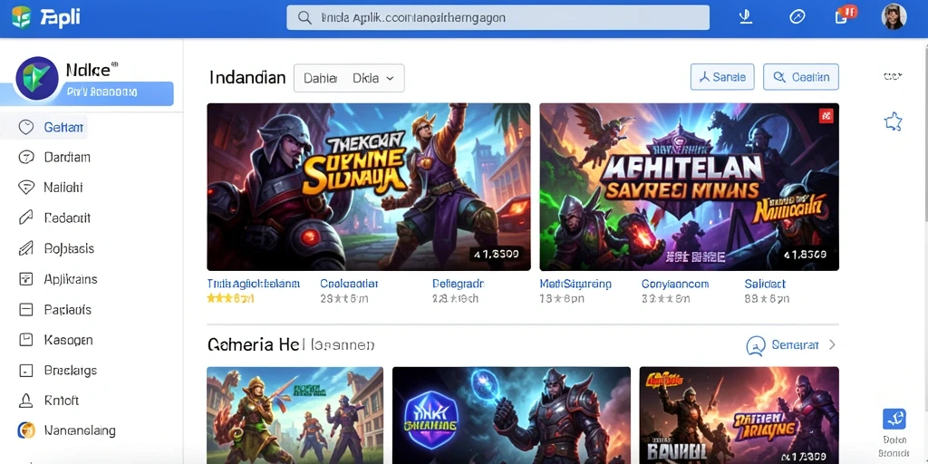 Tampilan antarmuka yang user-friendly dan menarik.