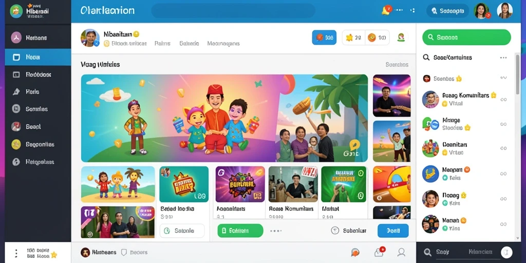 Tampilan antarmuka yang menarik dan user-friendly.