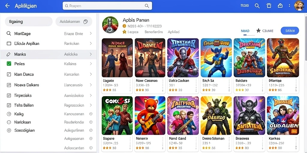 Tampilan awal GEBYAR4D yang menarik perhatian.