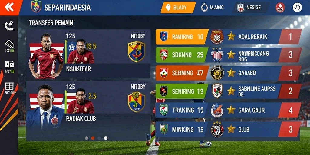 Tampilan antarmuka yang menarik dan user-friendly.