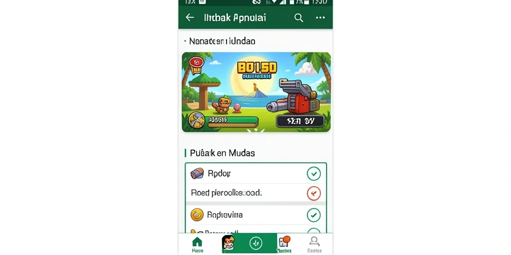 Tampilan antarmuka yang modern dan menarik.