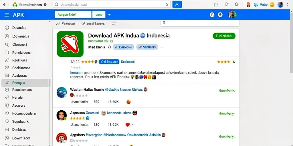 Tampilan awal game dengan karakter utama.