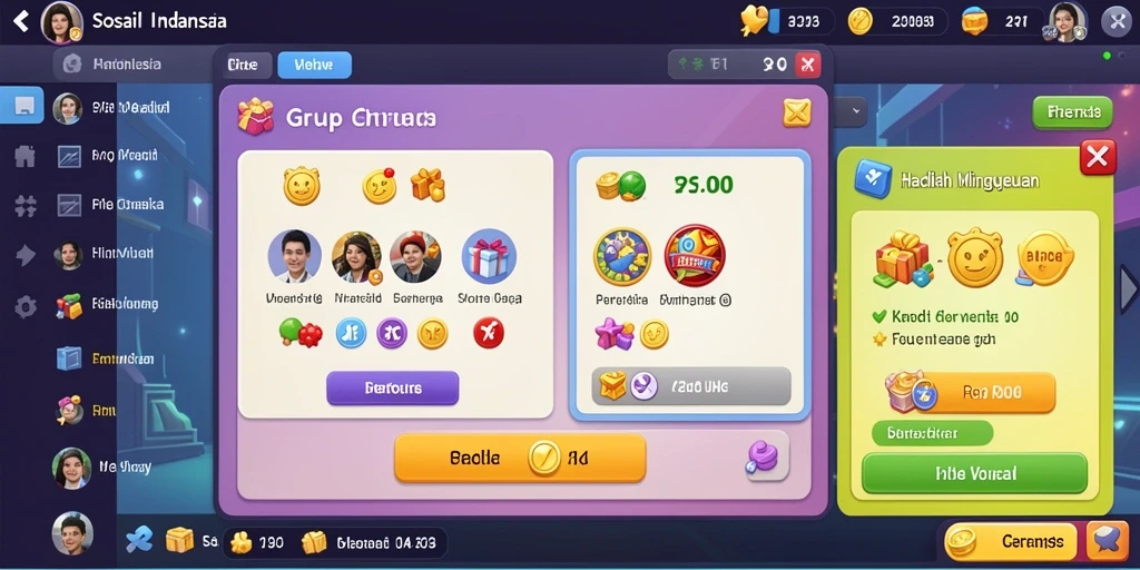 Screenshot menampilkan tampilan awal permainan yang menarik.