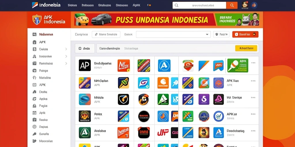Tampilan awal yang menarik dan mudah digunakan.