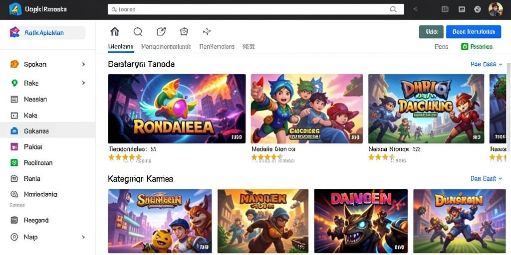 Tampilan antarmuka yang mudah digunakan.