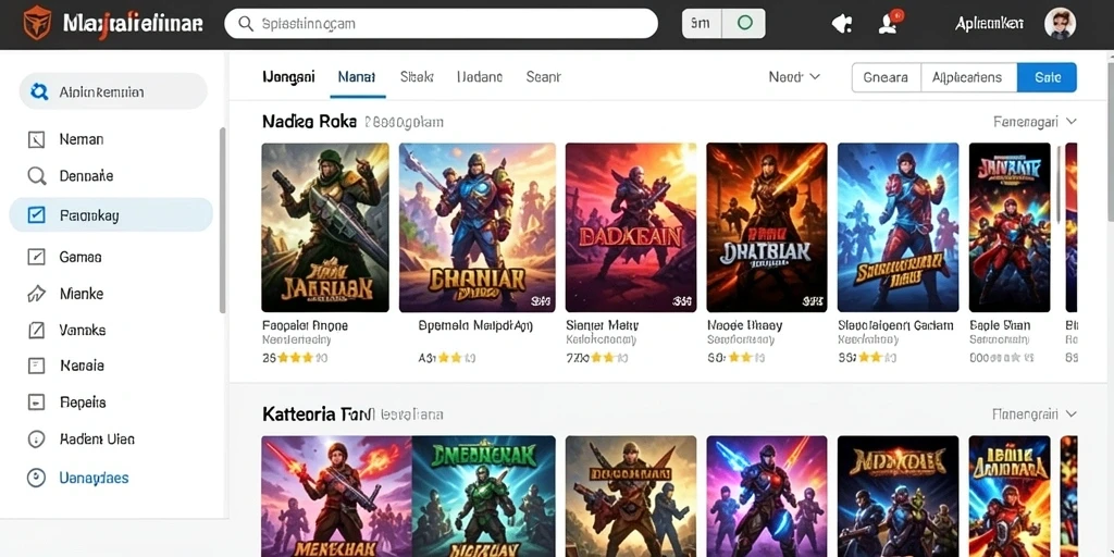 Tampilan grafis yang menarik dan menawan.