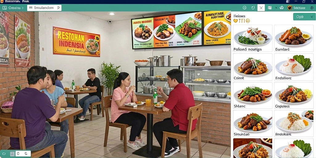 Antarmuka yang ramah pengguna untuk semua kalangan.