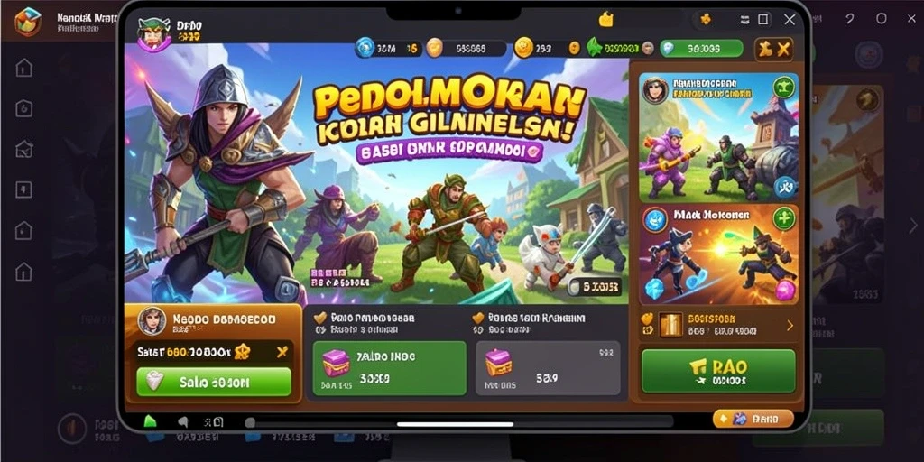 Tampilan antarmuka yang menarik dan mudah digunakan.