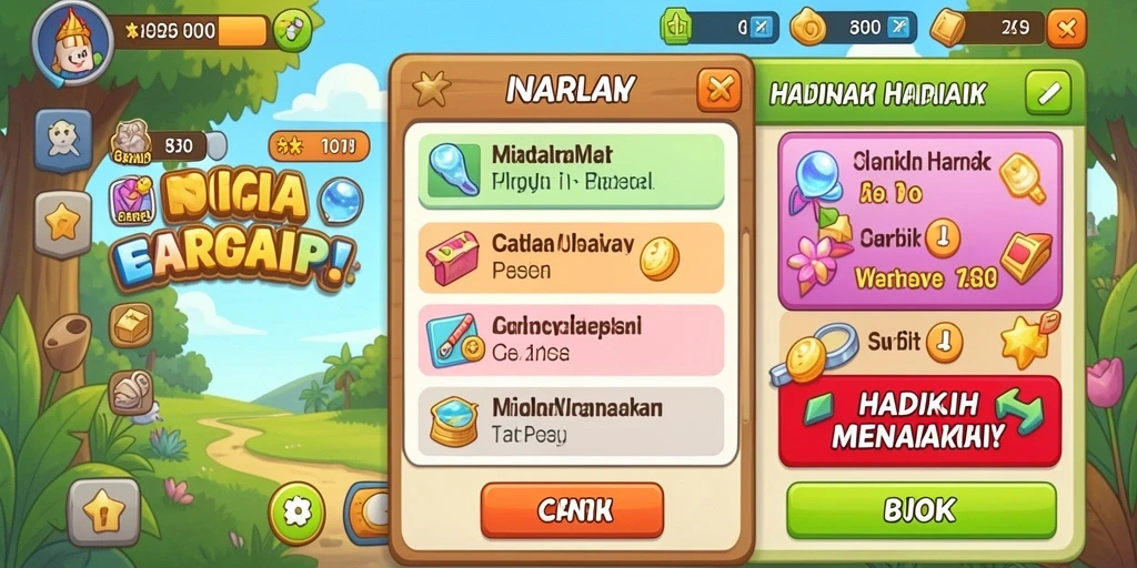 Tampilan antarmuka yang menarik dan ramah pengguna.